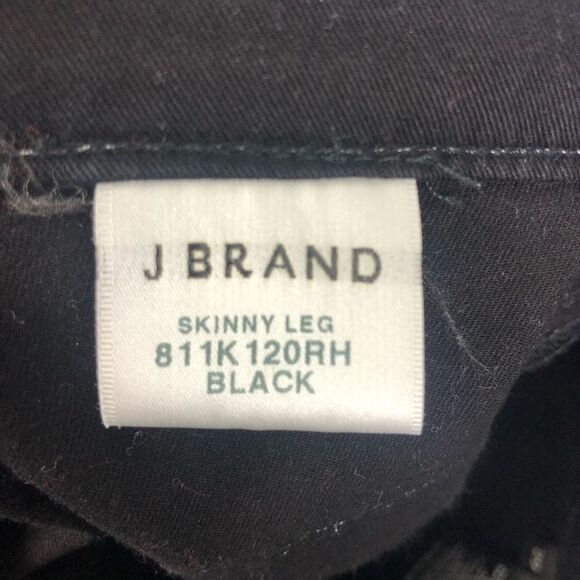 J BRAND | Black Skinny Leg Jeans Size 29 - Picture 7 of 8